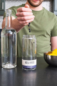 Blueberry Lavender - Botanical Infused Alcohol Kit - Saratoga Botanicals, LLC