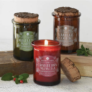 Candle Holiday Spirit Jar - 5oz - Mistletoe Martini - Saratoga Botanicals, LLC
