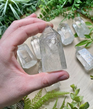 Load image into Gallery viewer, Clear Quartz Tower- Copper Ashes - Saratoga Botanicals, LLC
