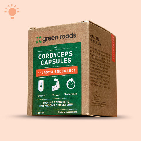 Cordyceps Energy & Endurance Mushroom Capsules (2 pack)