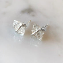 Load image into Gallery viewer, Herkimer Diamond Earrings - Saratoga Botanicals, LLC

