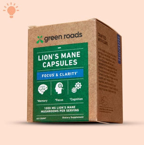 Lion's Mane Focus & Clarity Mushroom Capsules (2 pack) - Saratoga Botanicals, LLC