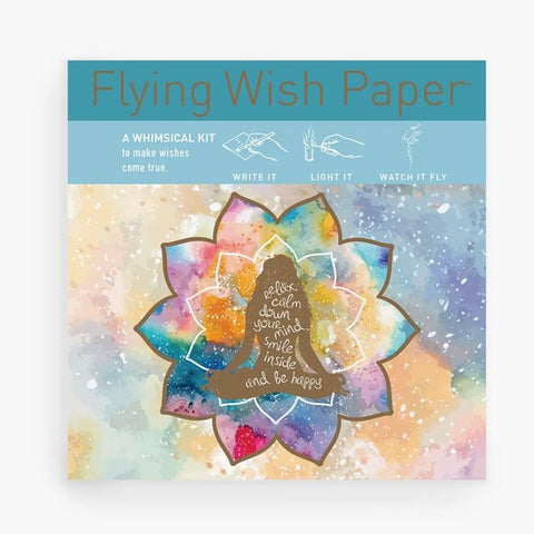 Mindful - Flying Wish Paper - 15 wishes kit