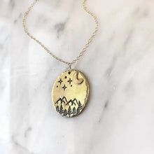 Load image into Gallery viewer, Mountain Moon Necklace - Saratoga Botanicals, LLC
