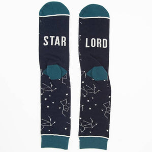 Star Lord Crew Socks (Mens 8-13) - Saratoga Botanicals, LLC